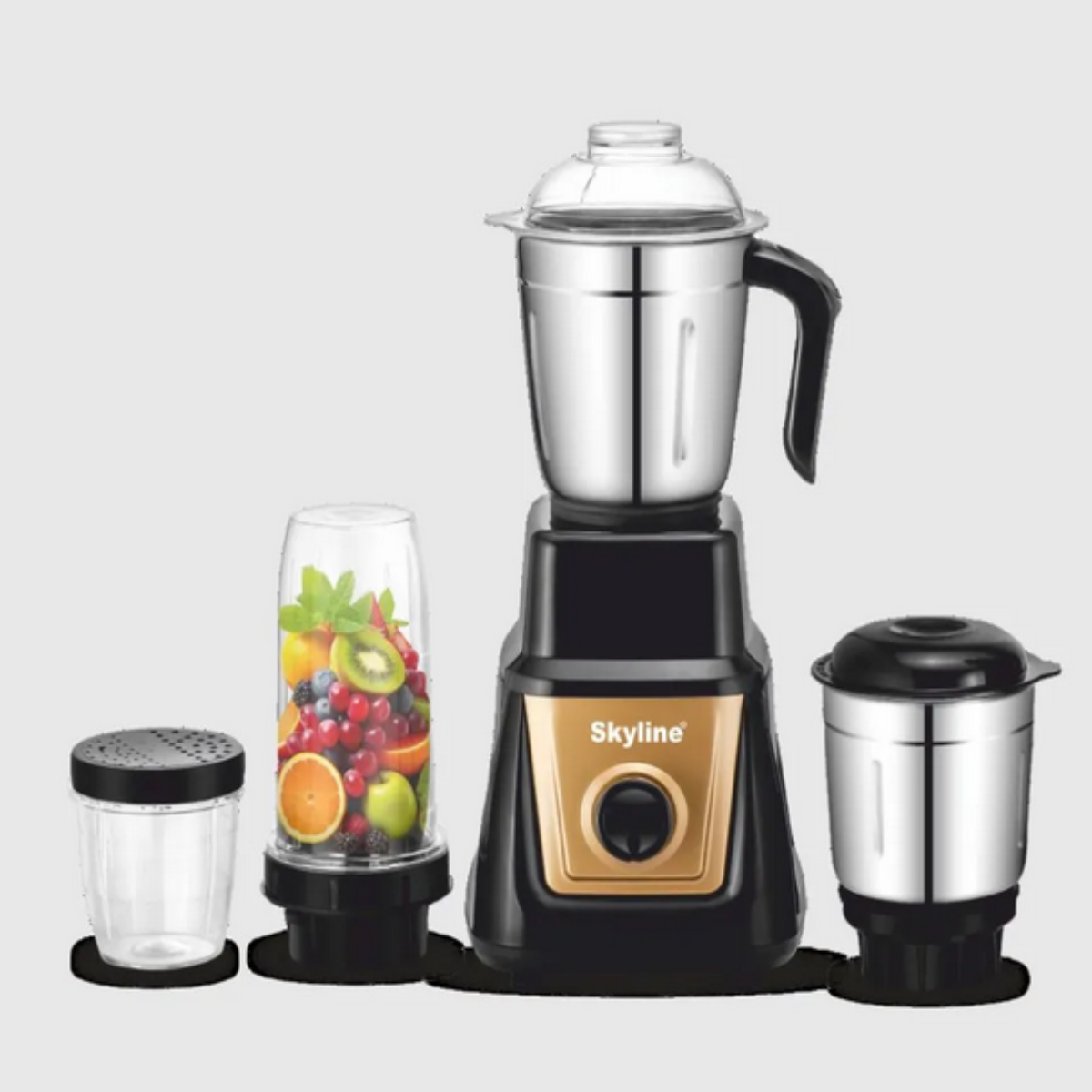 Skyline 600 Watts Mixer Grinder with 4 Jars - VTL-7600