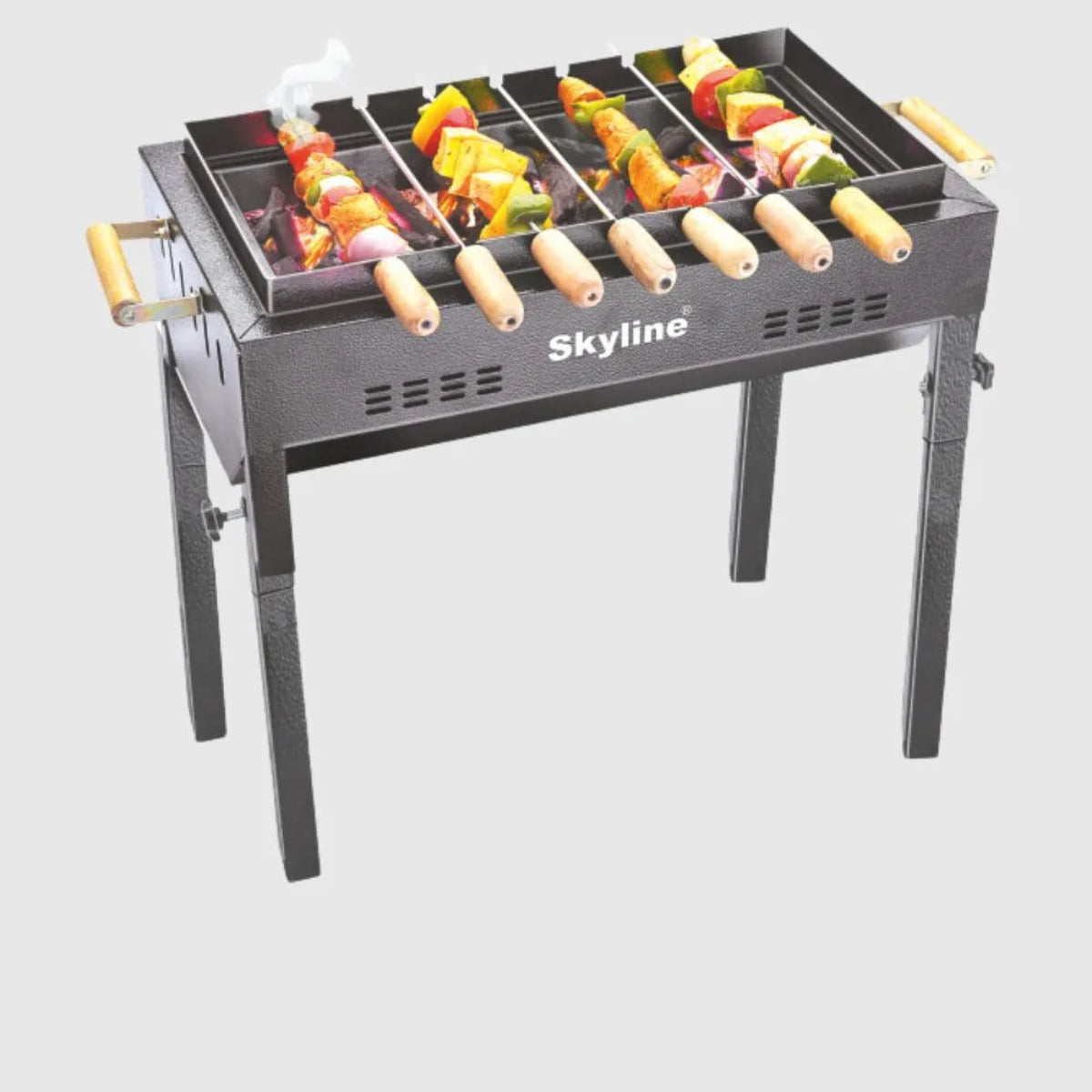 Skyline Garden Charcoal Barbeque with 7 Skews - VTL-4600