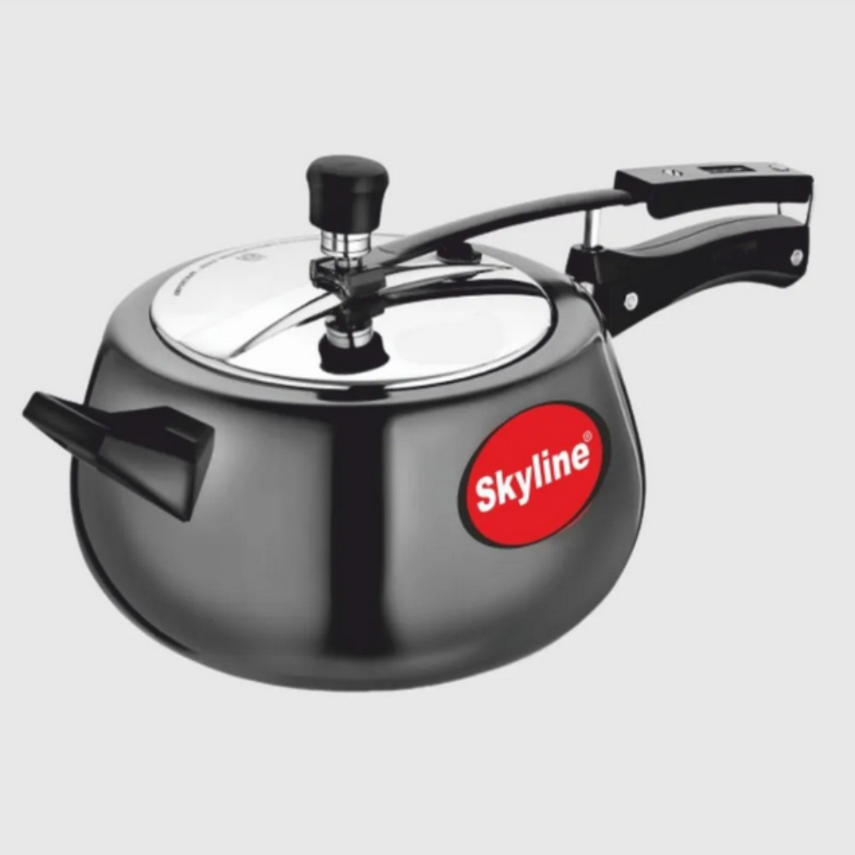 Skyline 5 Liter Hard Anodised Pressure Cooker, Induction Base - PC-07
