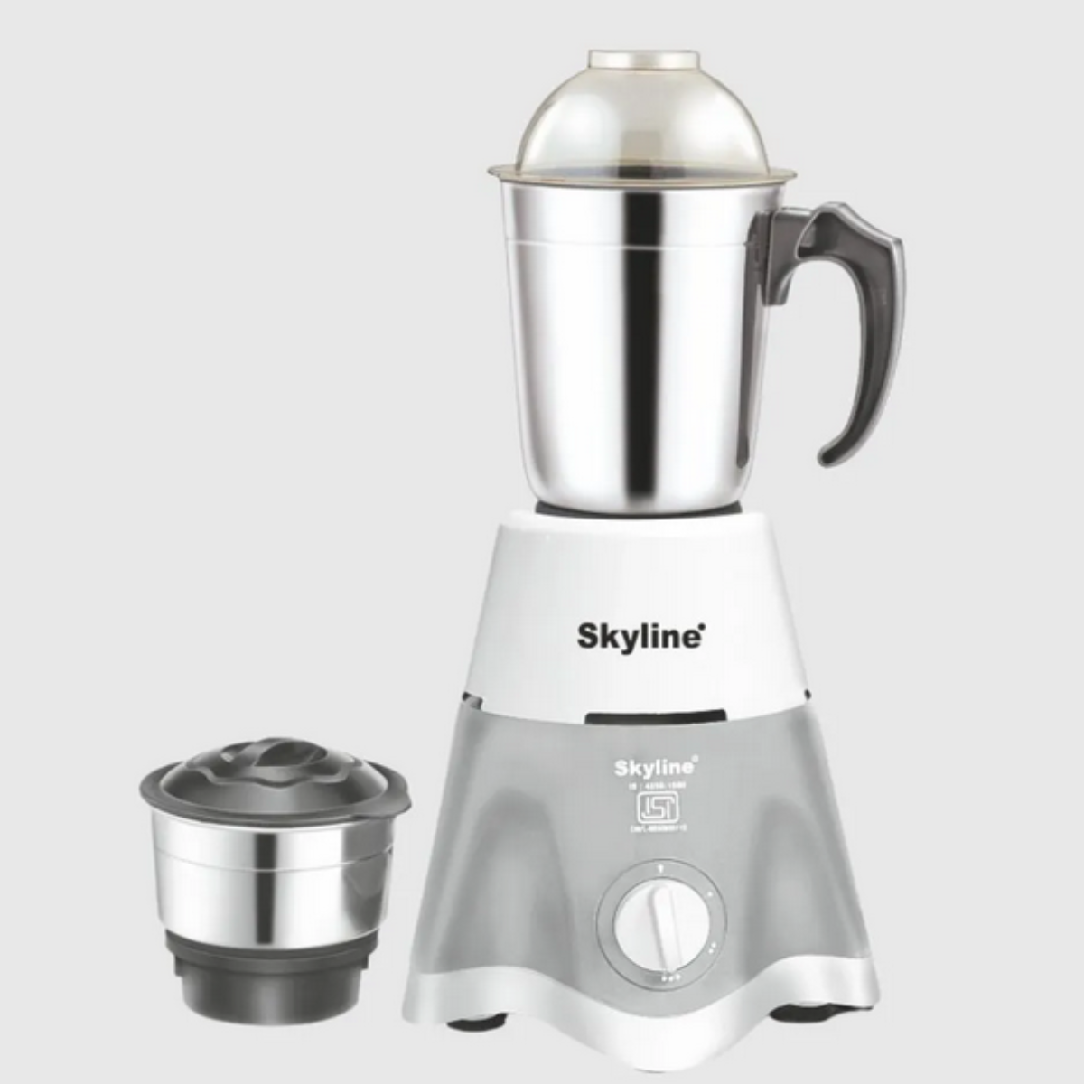 Skyline 550 Watts Mixer Grinder with 2 Stainless Steel Jars - VTL-5500