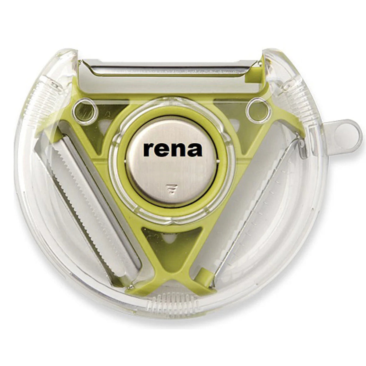Rena 3 in 1 Compact Rotary Peeler for Peeling The Skin of Soft Fruits & Vegetables - 40097