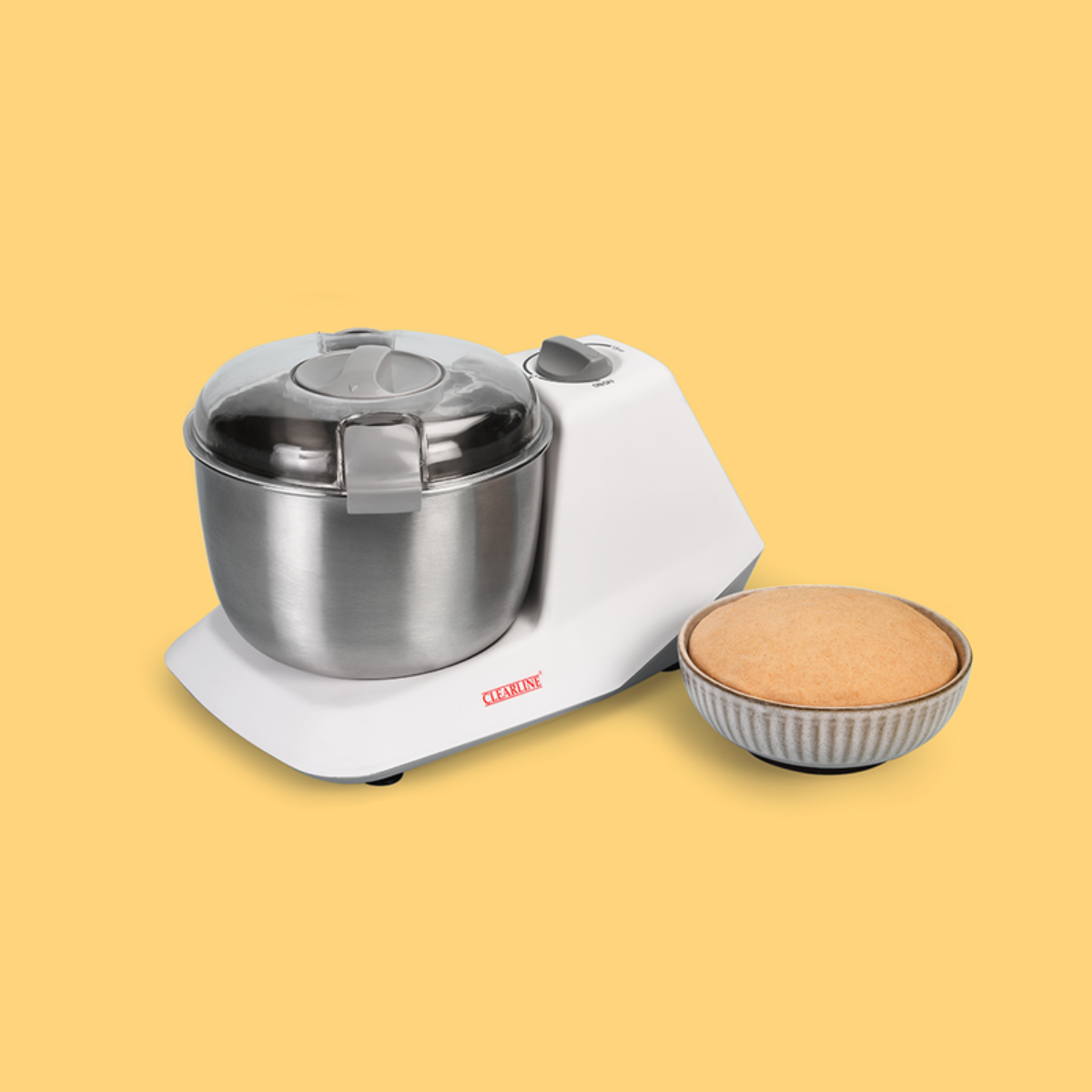 Clearline Dough Maker/Atta Kneader with Stainless Steel Bowl