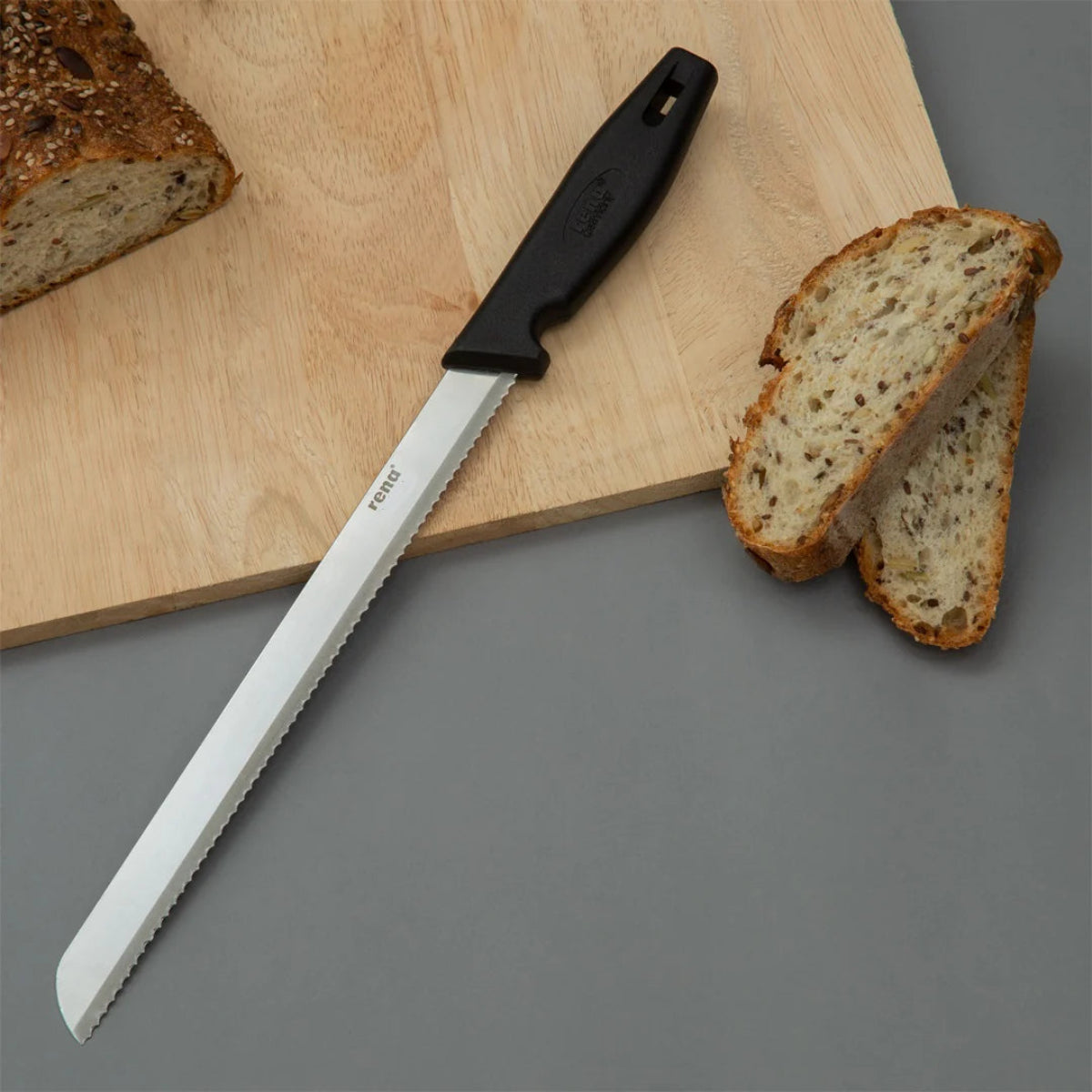 Rena Bread Knife 12" Big Serration Blade Length 190 mm & Handle Length 115 mm | Easy to Slicing - 11181R0