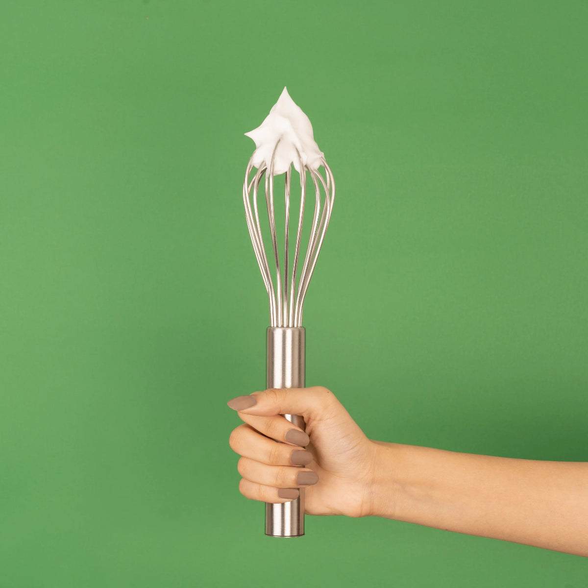 Rena French Whisk 12" Stainless Steel | Total Length 30 cm | Useful For Beating Sauces and Batters | 12202