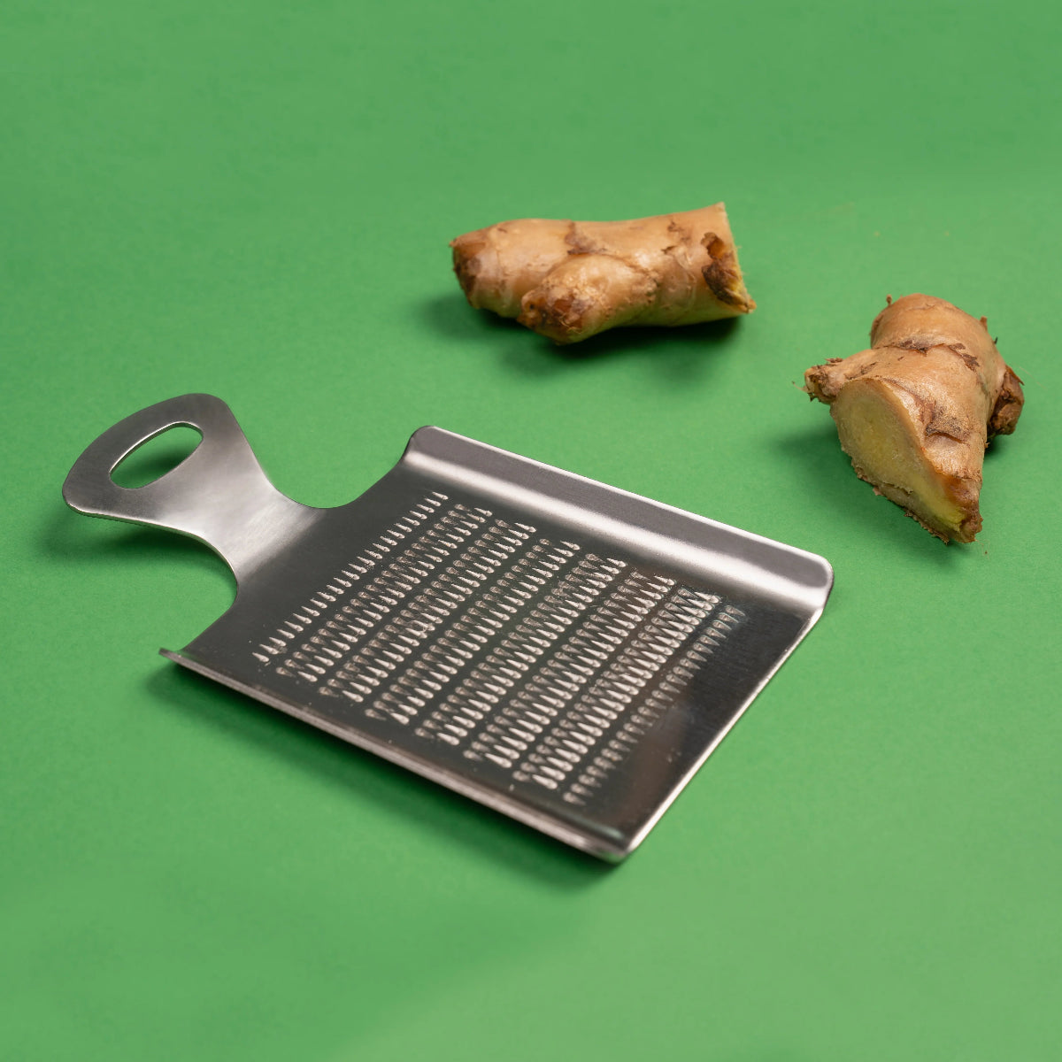 Rena Ginger Grater Stainless Steel | Total Length 110mm & Width 70mm - 30007