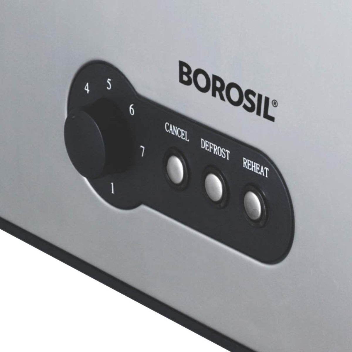 Borosil 1500 Watts Krispy Pop-Up Toaster - 4 Slice - BTO1500SS22