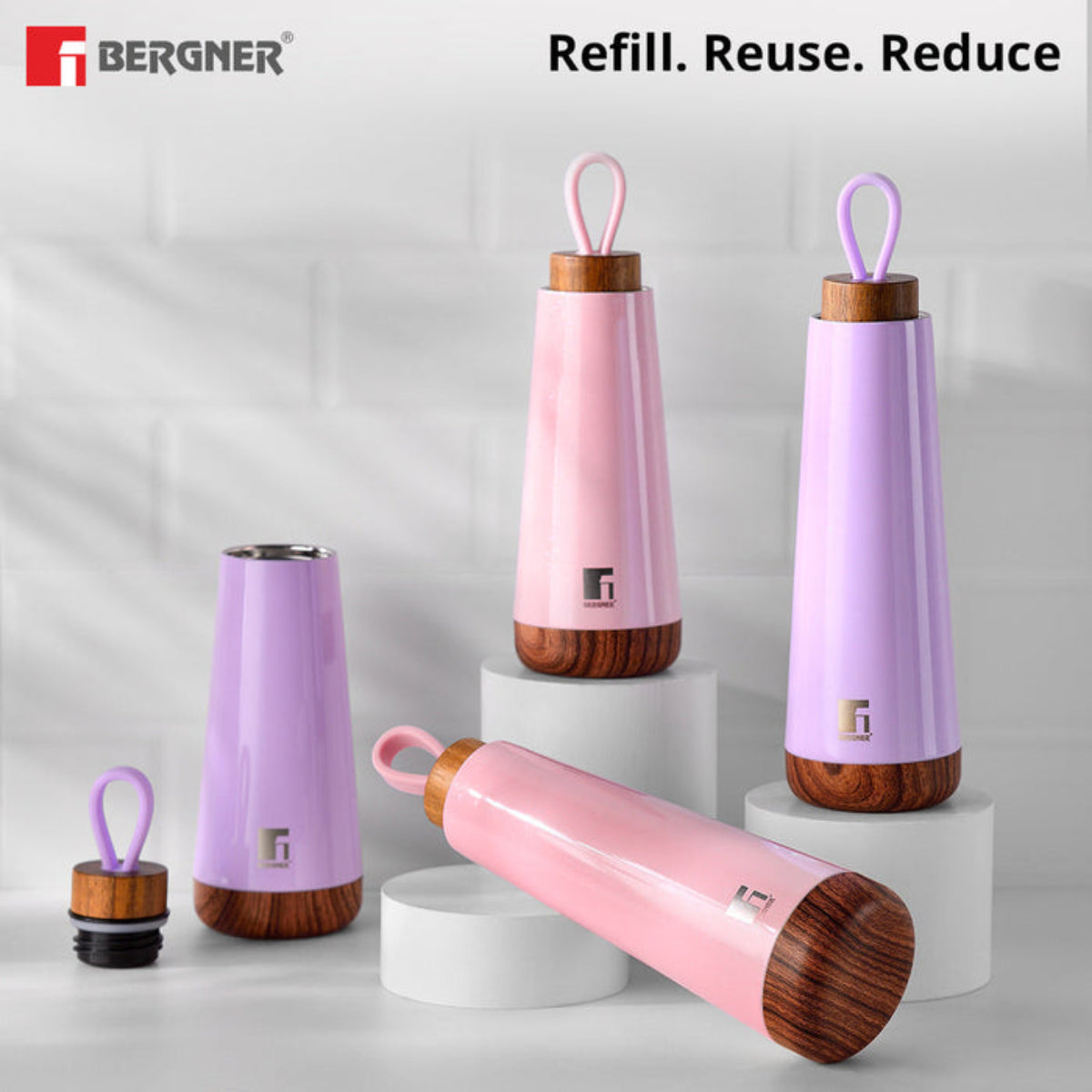Bergner Walking Fairy Fountain Thermosteel Hot and Cold Bottle