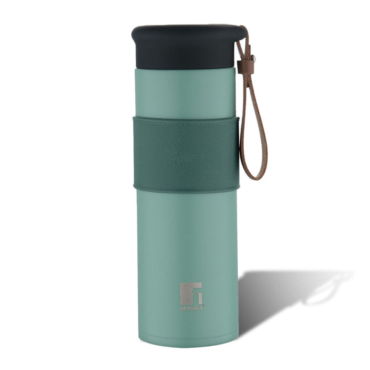 Bergner Walking Mountain Mist Thermosteel Hot and Cold 450ml Flask