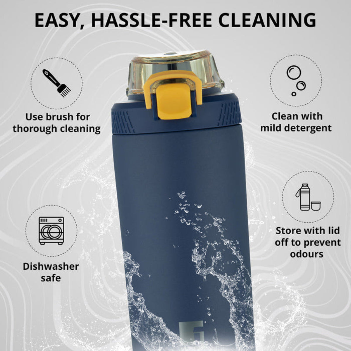 Bergner Walking Gymmate Alpha Thermosteel Hot and Cold 720ml Bottle