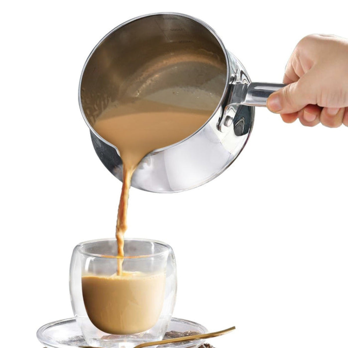 Bergner BE Essentials Tri-Ply Stainless Steel 10cm (550ml) Coffee Warmer