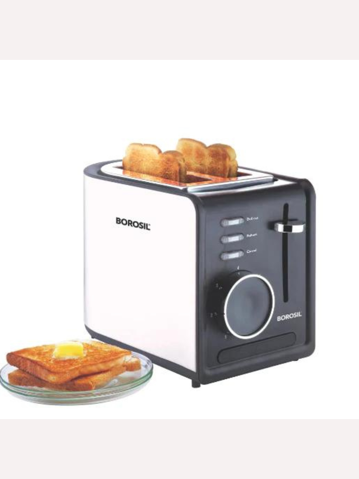 BOROSIL SS Krispy PopUp Toaster 850 W New Variety Store (IN)