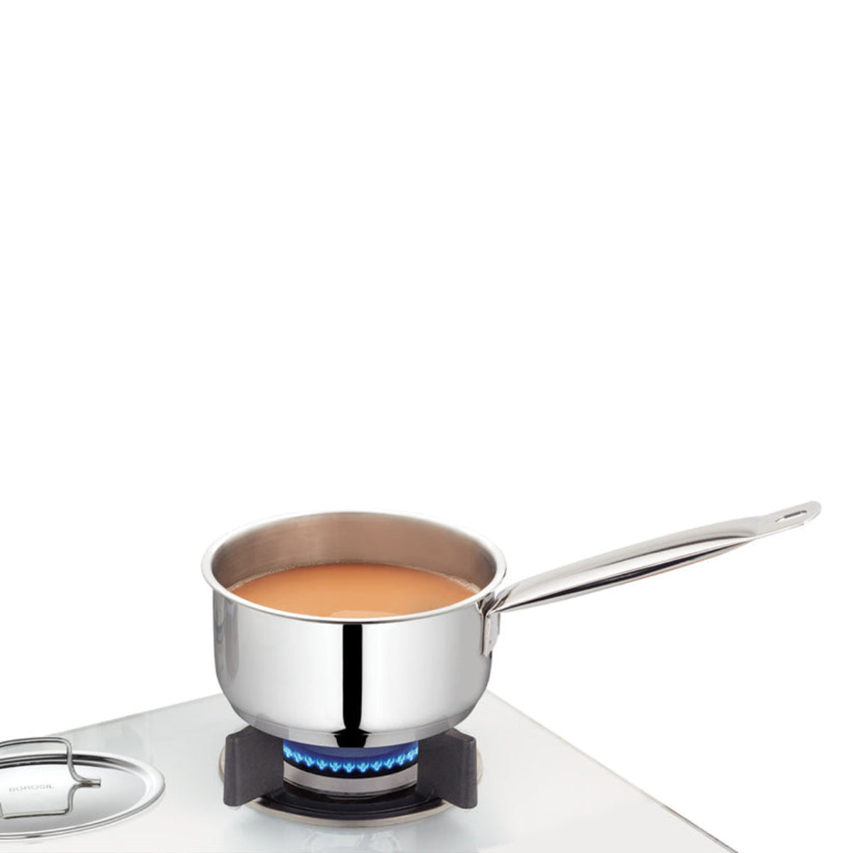 Borosil Cookfresh SS Saucepan With Lid, 1.5L | 2.2 L