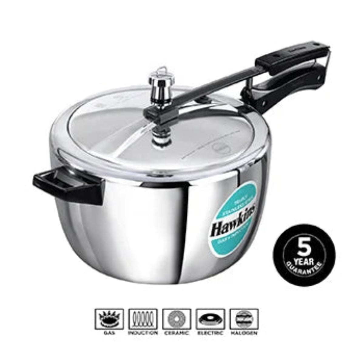 Hawkins Tri-Ply Stainless Steel Pressure Cooker