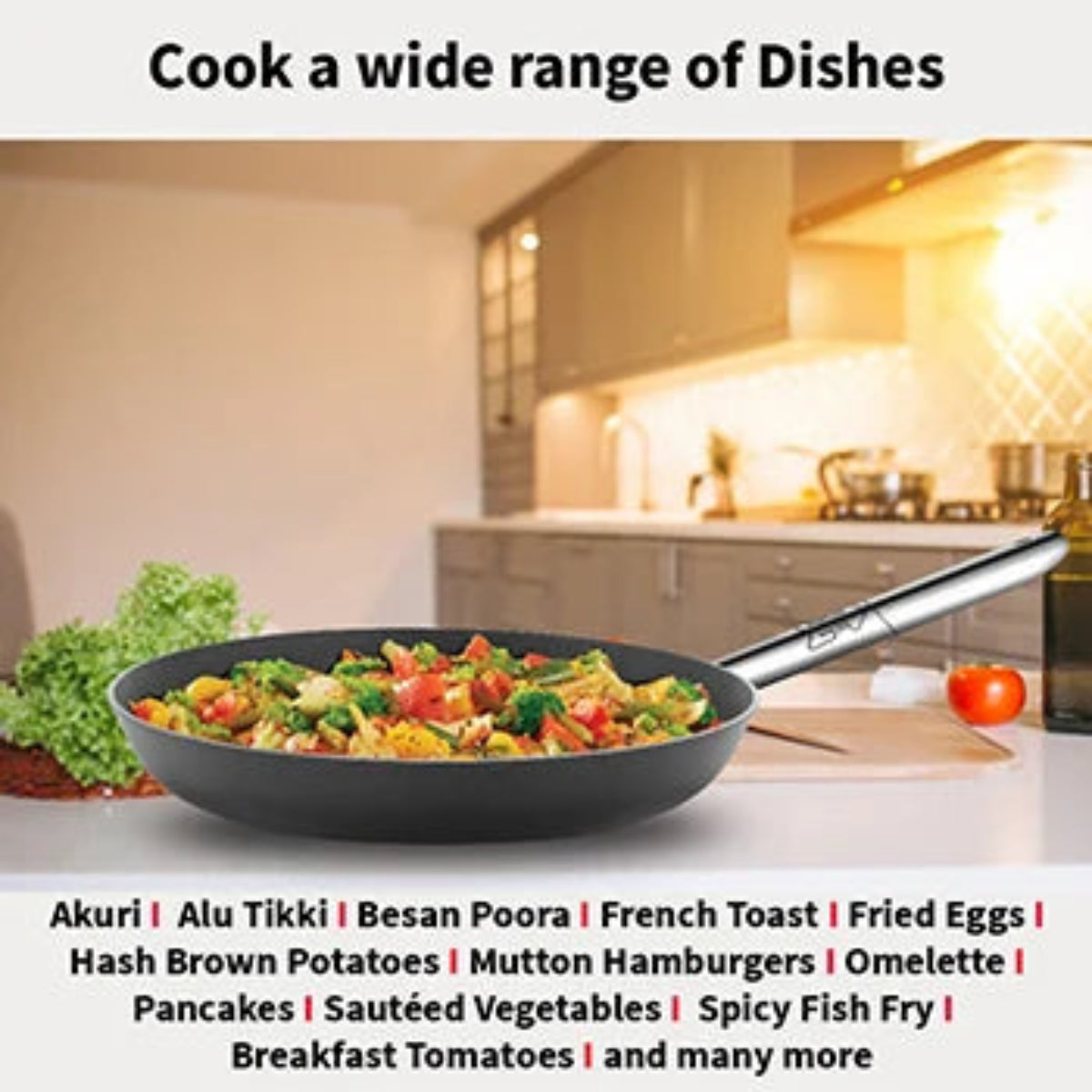 Futura By Hawkins Induction Compatible Nonstick Frying Pan 29 cm