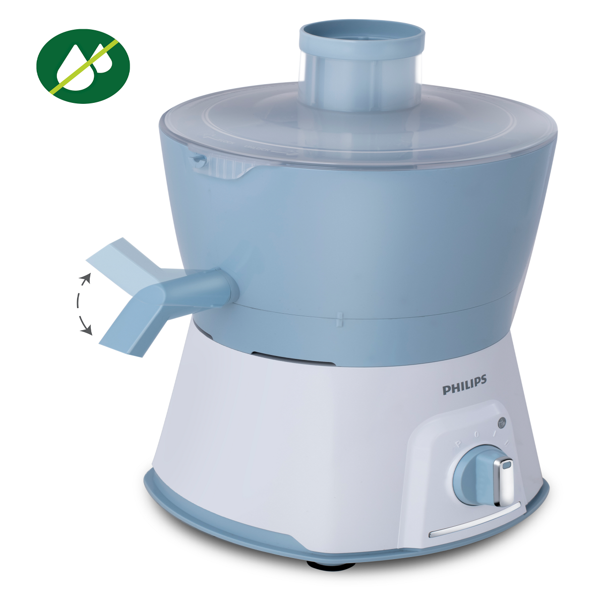 Philips Viva Collection Juicer 600 Watts Turbo Power Motor - HL7577/00