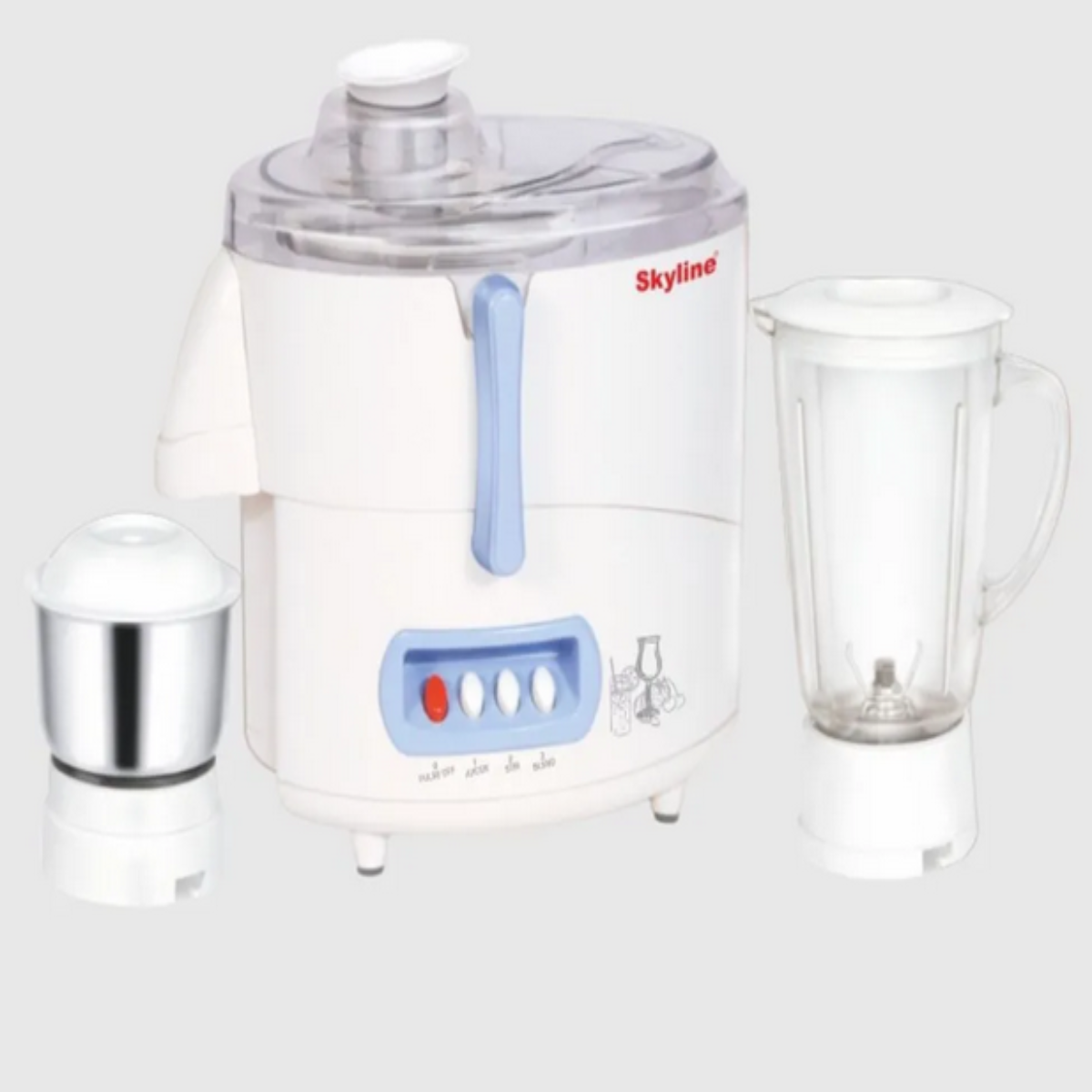 Skyline 550 Watts Juicer Mixer Grinder with 2 Jars - VTL-4000