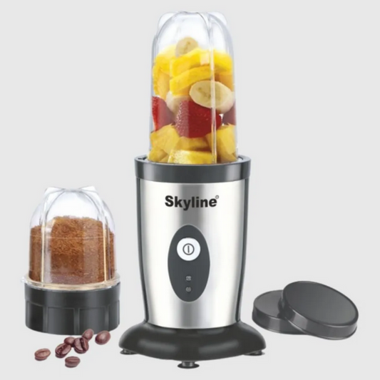 Skyline Nutri Mixer 400 Watts – Multi-Purpose Blender & Grinder with 2 Jars - VTL-555