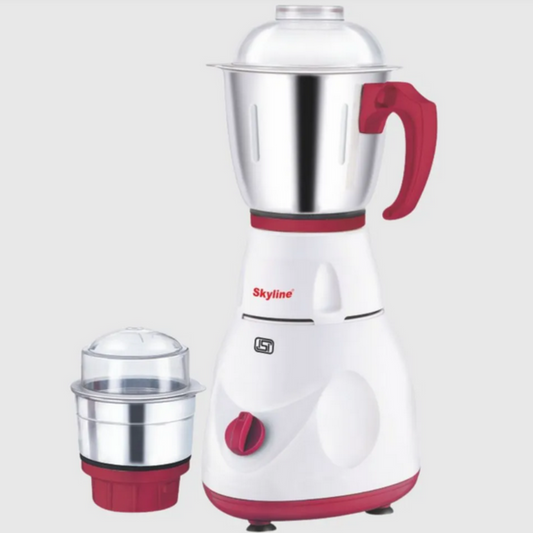 Skyline 500 Watts Mixer Grinder with 2 Stainless Steel Jars - VTL-1000