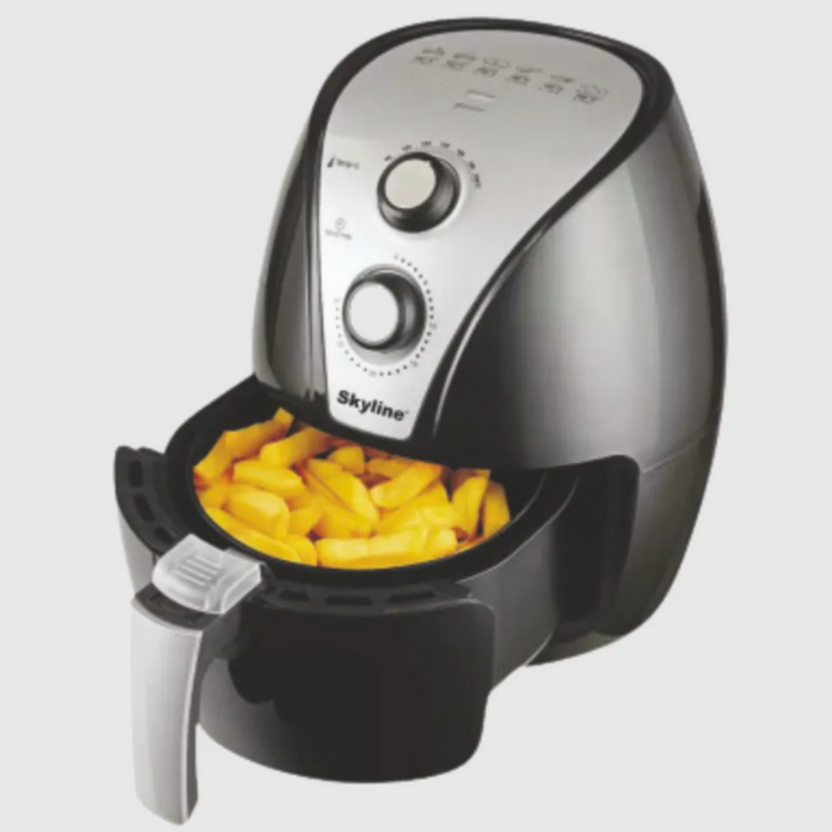 Skyline 1500 Watts, 3.2 Liter Manual Air Fryer with Double Basket - VT-5115