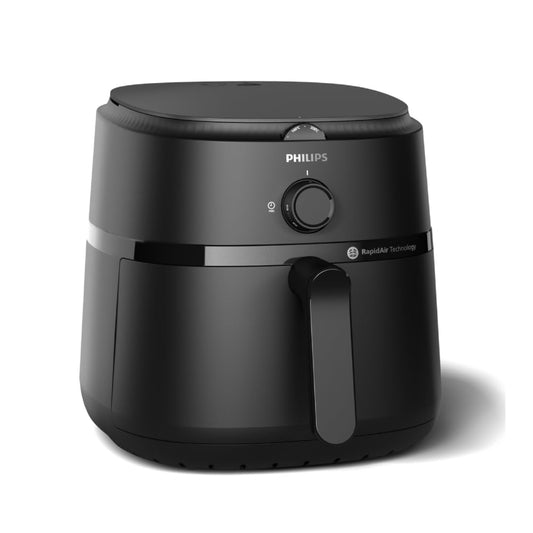 Philips Air Fryer 1700W (6.2 Liter) with Rapid Air Technology (Black) - NA130/00