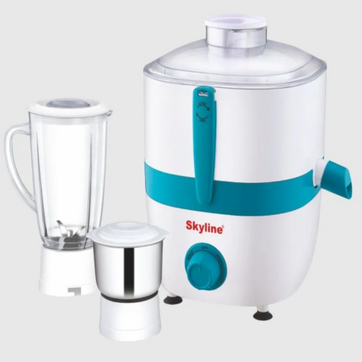 Skyline 550 Watts Juicer Mixer Grinder with 2 Jars - VTL-7700