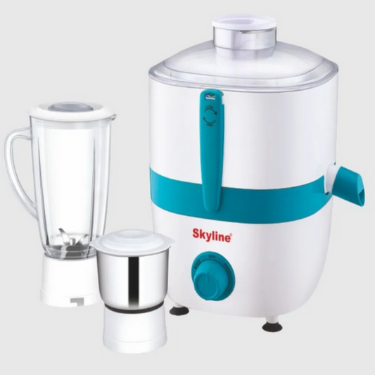 Skyline 550 Watts Juicer Mixer Grinder with 2 Jars - VTL-7700