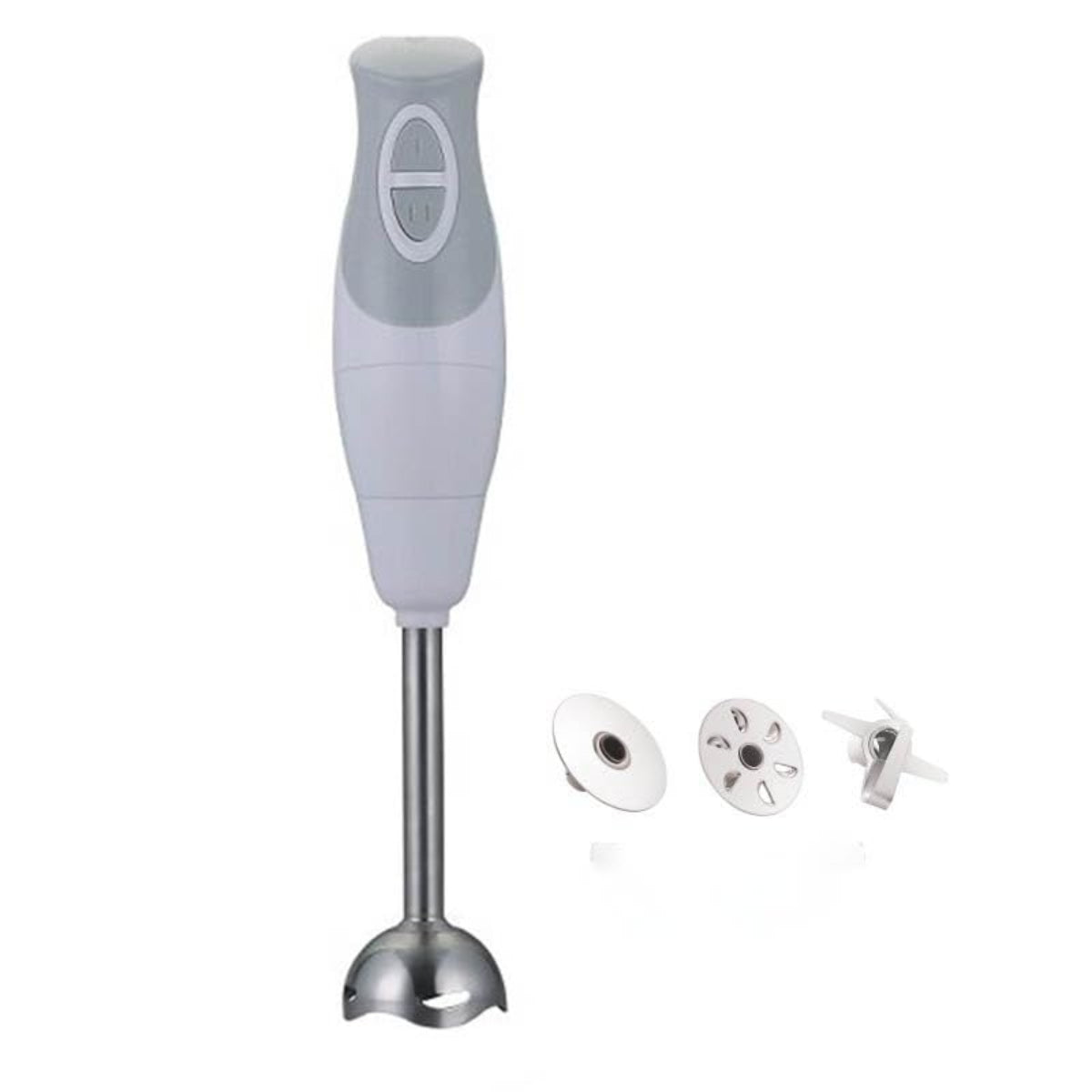 Skyline 300 Watts Hand Blender with SS Shaft, White - VTL-7042-SS