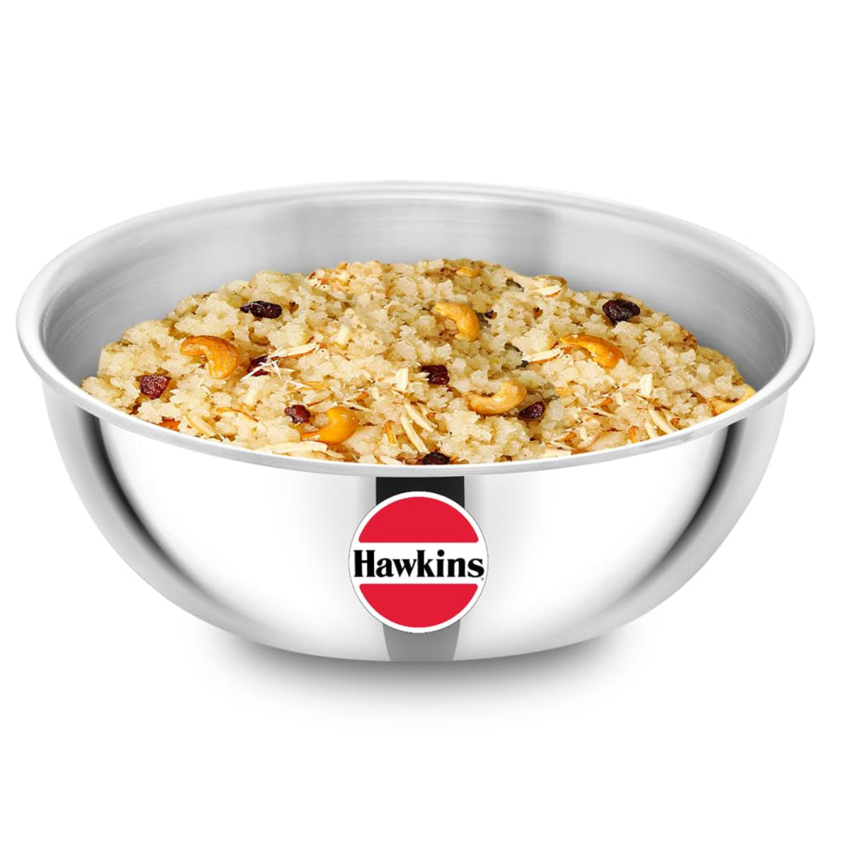 Hawkins Triply Stainless Steel Metro Kadhai (Tasla) Induction Compatible