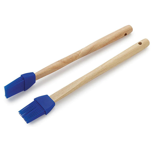 Rena Silicone Pastry Brush (Wooden Handle) Total Length 305 mm - 30503