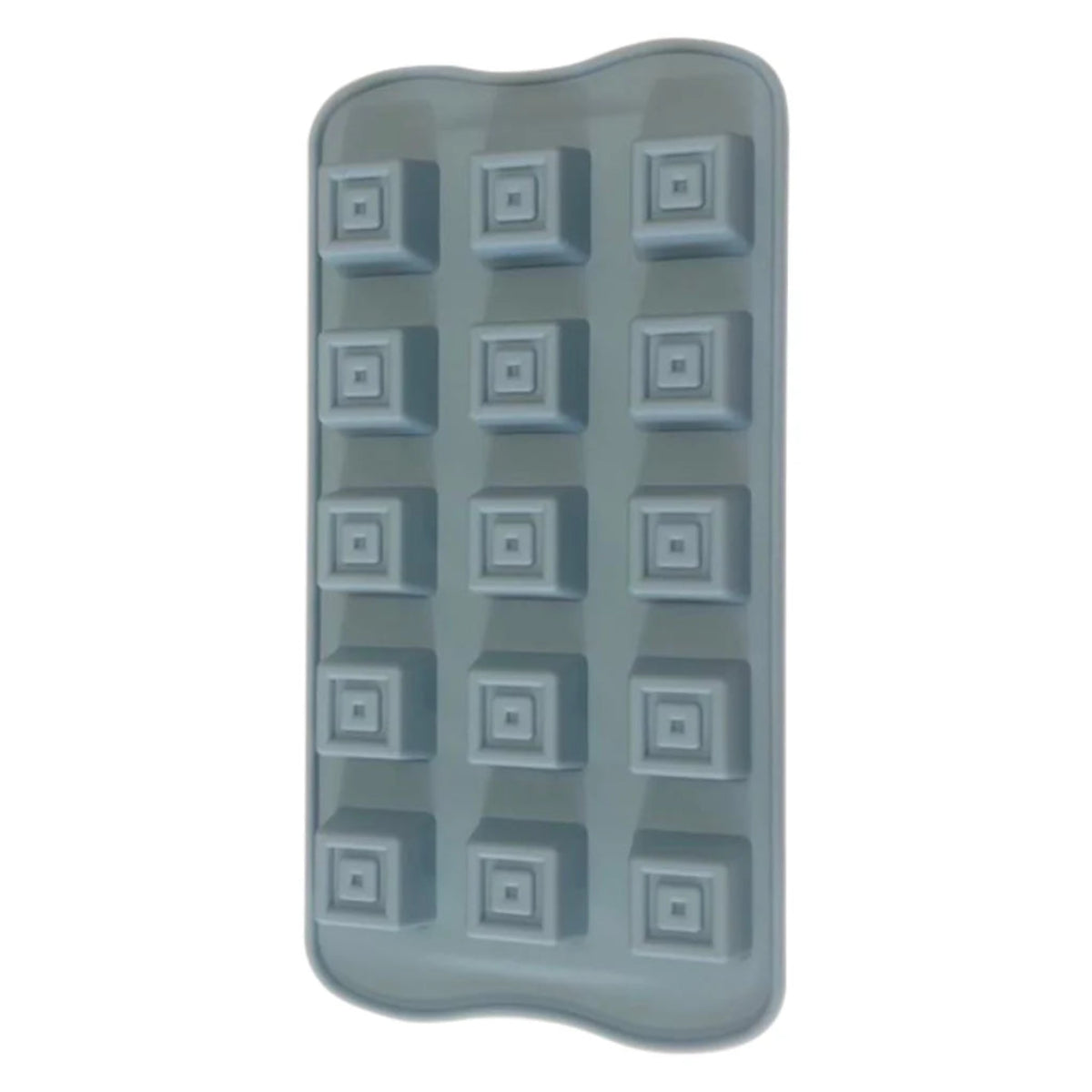 Rena Silicone Square Chocolate Mould - 15 Holes | Easy To Use | 40662
