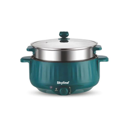 Skyline Momos & Multimaker, 800W Versatile Cooking Appliance for Dumplings, Pancakes & More - VTL-2050