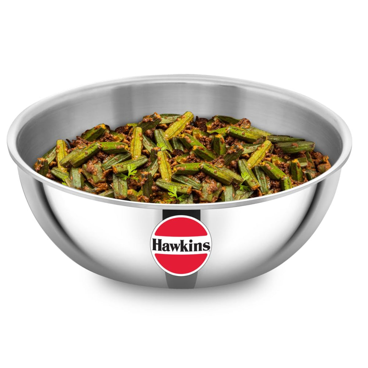 Hawkins Triply Stainless Steel Metro Kadhai (Tasla) Induction Compatible