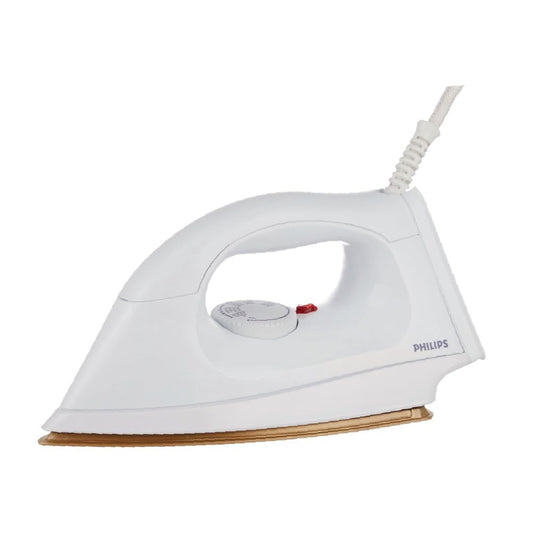 Philips 1000 Watt Dry Iron, White - HI114/28