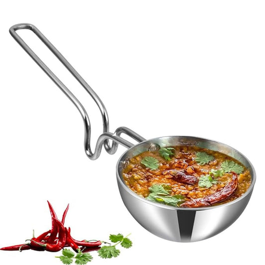 Vinod Platinum Triply Stainless Steel Tadka Pan Large - PTTPL
