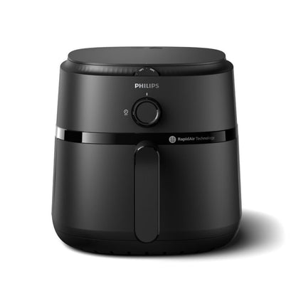 Philips Air Fryer 1700W (6.2 Liter) with Rapid Air Technology (Black) - NA130/00