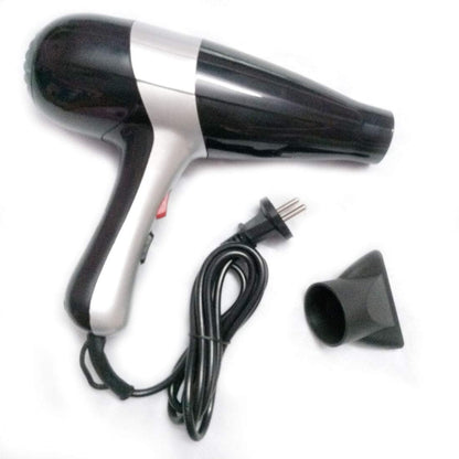 Skyline Professional Hair Dryer, 2000 Watts AC Motor, Silver & Black - VTL-7474