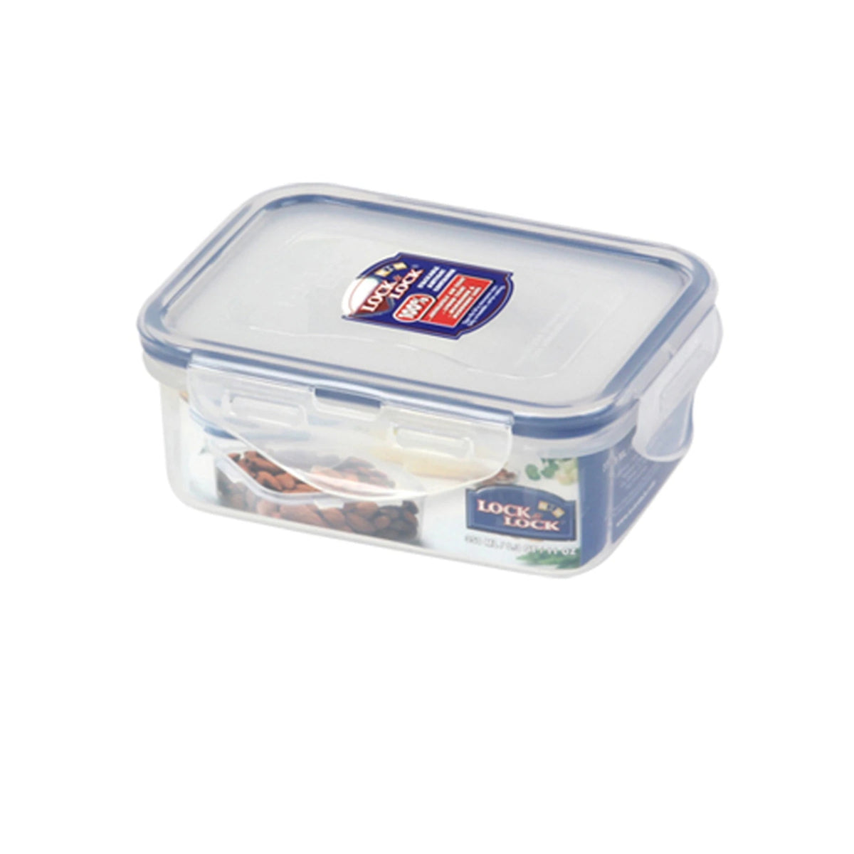 LocknLock Classics Small Flat Rectangular Food Container with Leak Proof Locking Lid SET OF 3 PCS