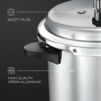 Judge Basics Outer Lid 5L Aluminum Pressure Cooker by Prestige