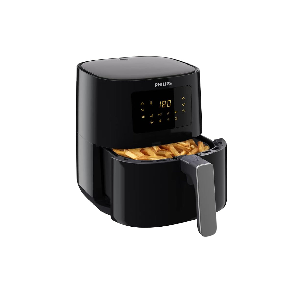 Philips Essential 1400 Watt Air Fryer with Rapid Air Technology, 7 Presets Touch Screen - HD9252/70
