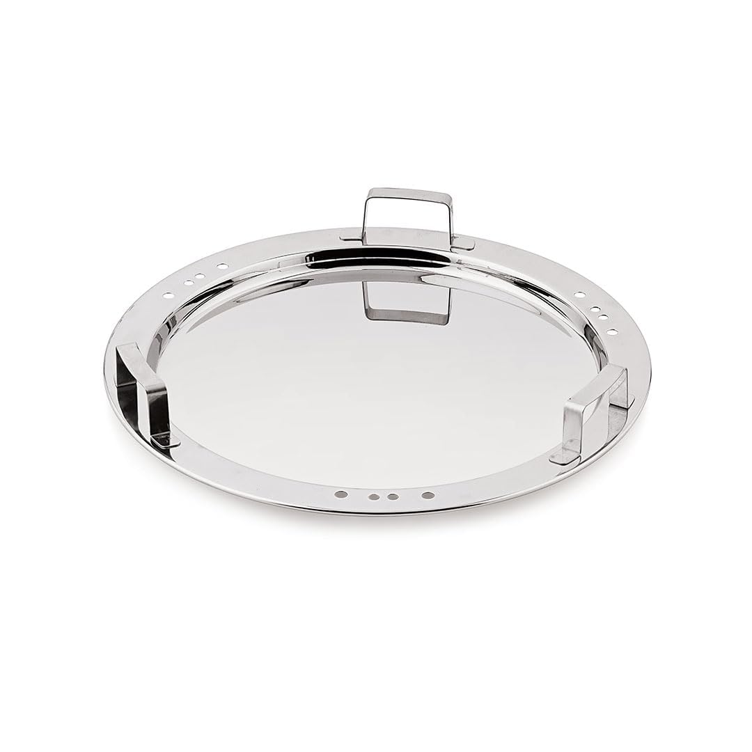 Bergner Argent Triply Multi Kadai 27cm, 4L Idli, Dhokla & Steam Set