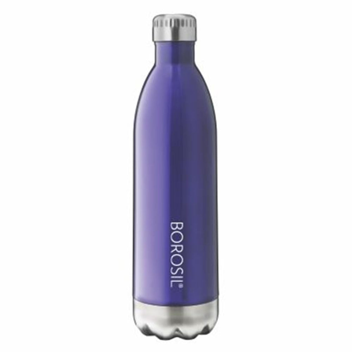 Borosil Hydra Bolt Trans Blue Stainless Steel Water Bottle