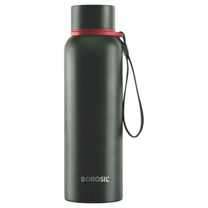 Borosil Hydra Trek Stainless Steel Water Bottle 20 Hours Hot & 24 Hours Cold