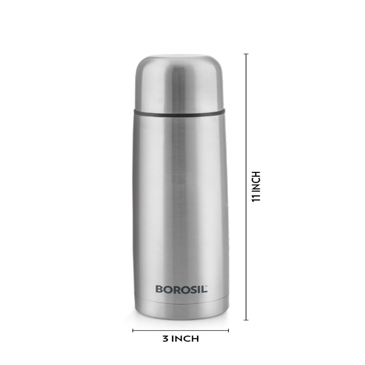 Borosil Thermo Blue 1000 ml Stainless Steel Bottle