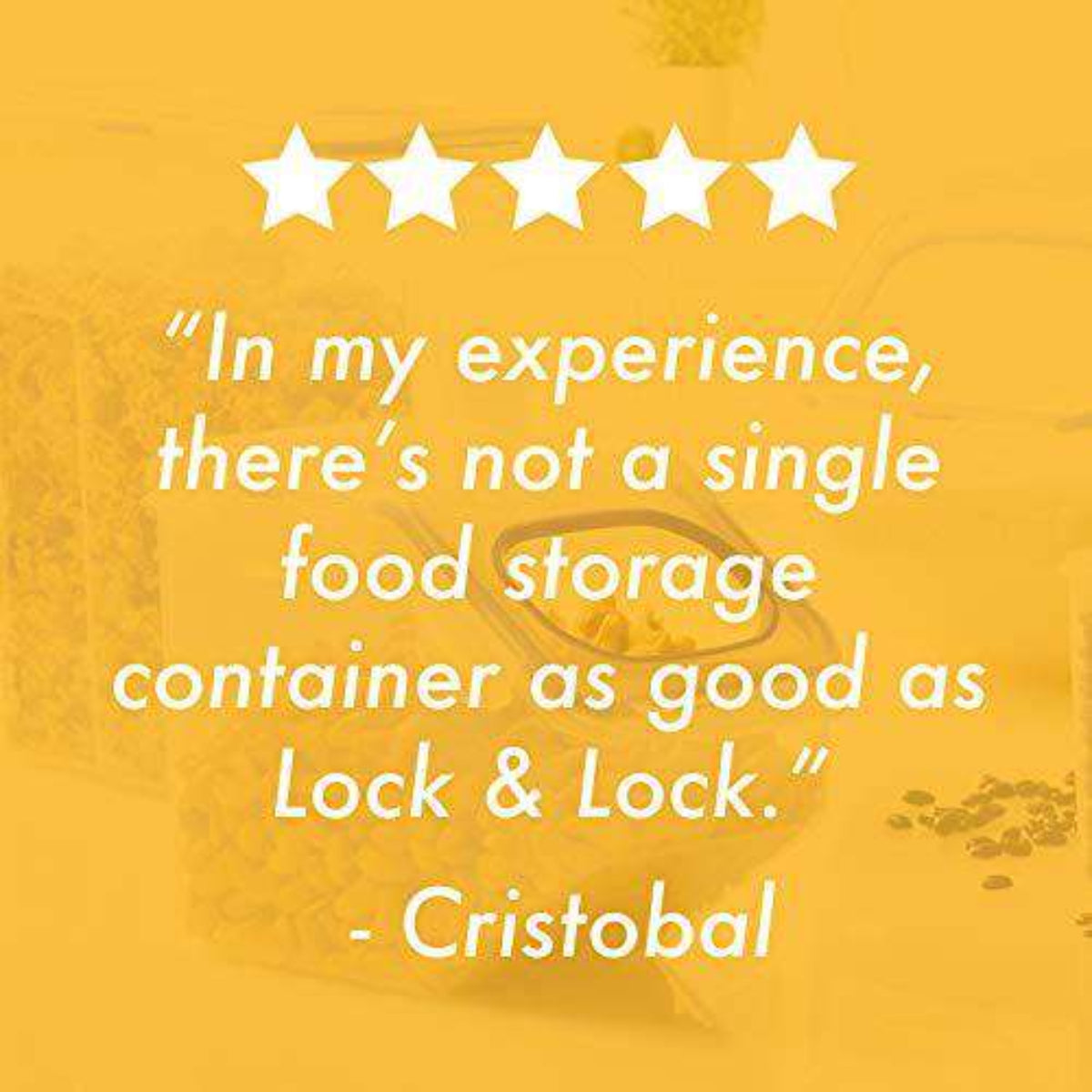 LocknLock Classic Extra-Large Flat Rectangular Food Container SET OF 3 PCS