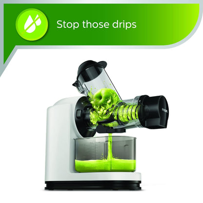 Philips Masticating Slow Juicer 150 Watt, Quick Clean, - HR1887/81
