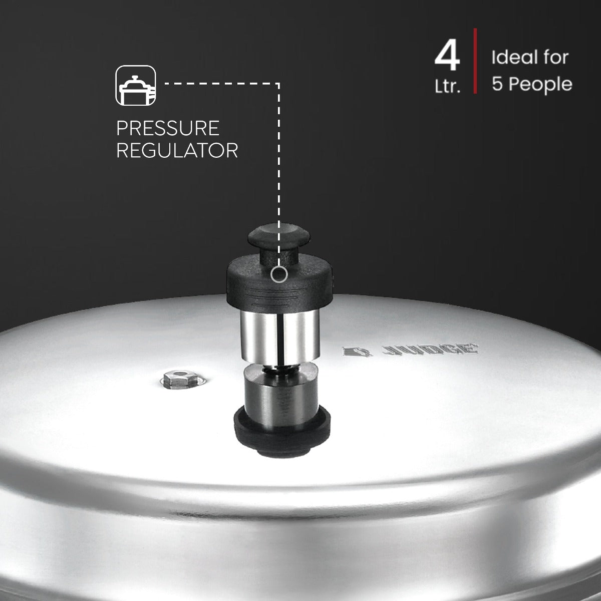 Judge Deluxe Jr. Deep 4L Pressure Pan Cooker