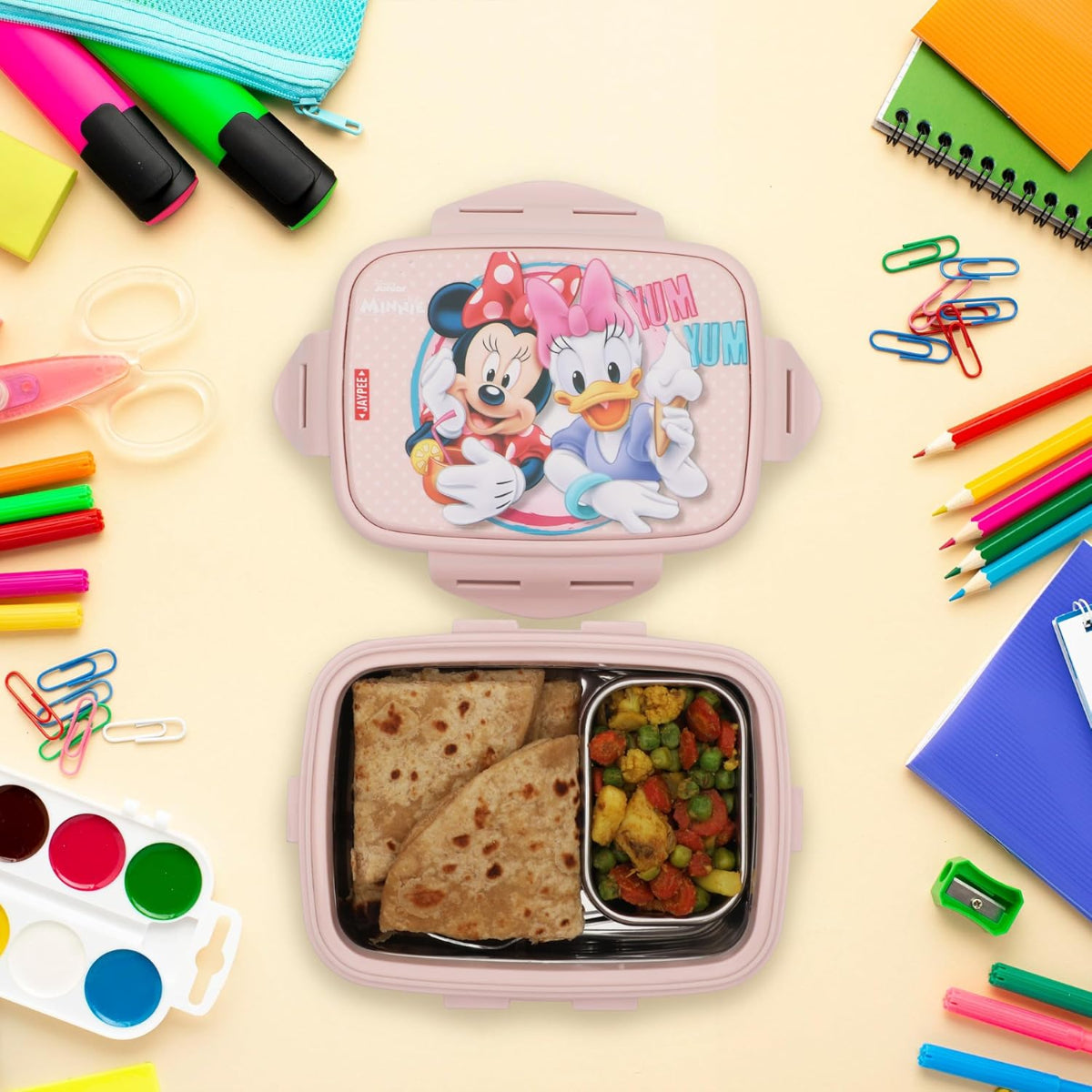 Jaypee  Steel Tek Jr Insulated Inner Stainless Steel Kids Lunch Box - BPA Free
