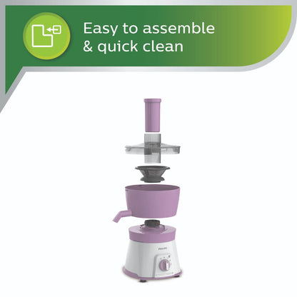 Philips 600W Turbo Motor Juicer Mixer Grinder Come with 3 Jar - HL7581/00