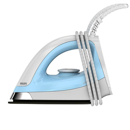 Philips 1100 Watt, American Heritage Dry Iron, Blue & White - GC157/02