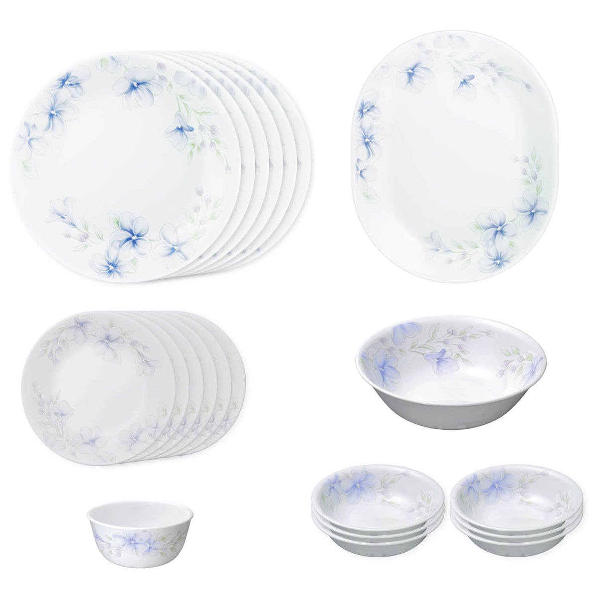 Corelle Asia Collection Lapinue 21 Pcs Dinner Set